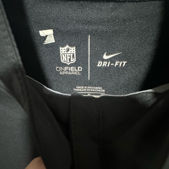 Men's Nike Black New Orleans Saints Sideline Coach Short Sleeve size Medium - Picture 5 of 5